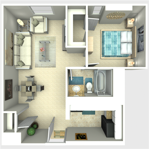 THE BROOKHAVEN Floor Plan 4